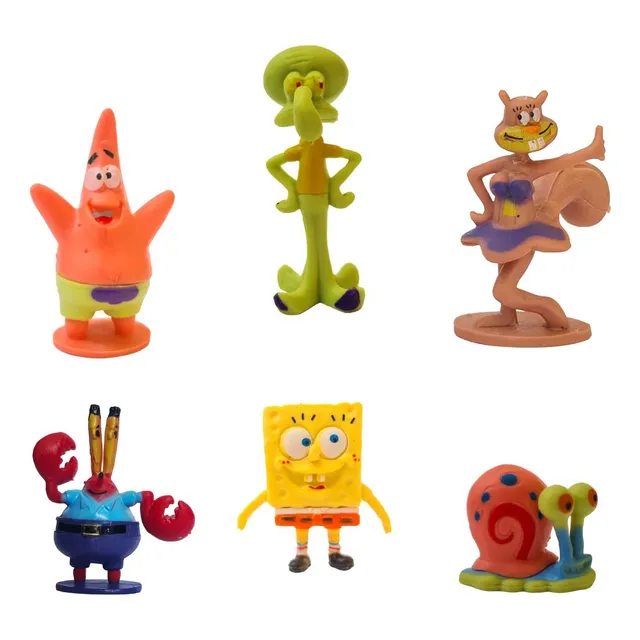 Kit Bob E Seus Amigos Fundo Do Mar 6pças