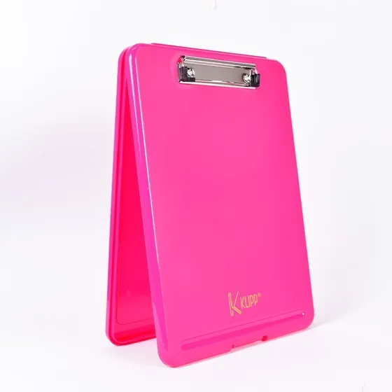 Tabla Planillero Con Tapa Carta Klipp X1 Unidad Color Fuscia