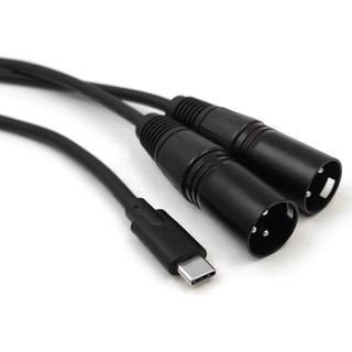 Cabo Usb Tipo-c X Xlr Pra Mesa De Som Guitarra Baixo Mixer E Cabo Usb Tipo-c X Xlr Pra Mesa De Som Guitarra Baixo Mixer E