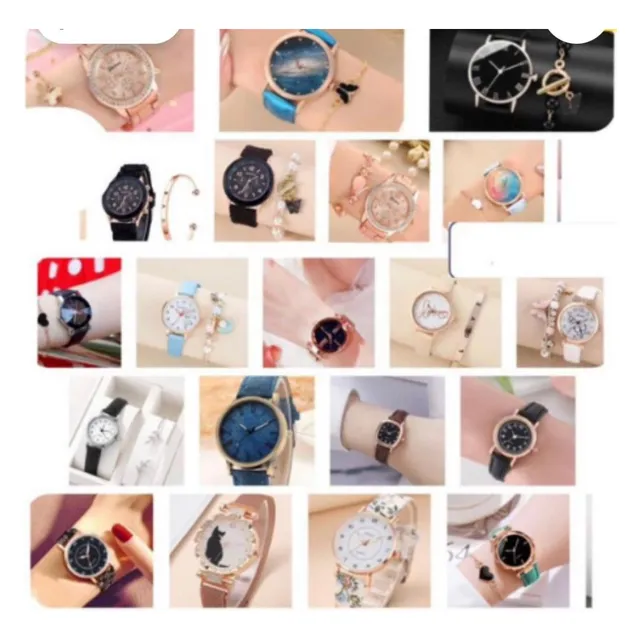 Lote De 20 Relojes De Dama Shein Con Pulsera Combo Reloj