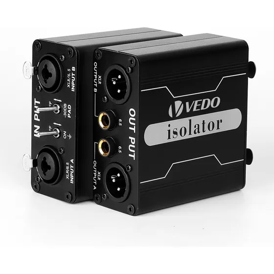 Isolador De Loop De Terra Xlr Cancelador De Zumbido Gx200
