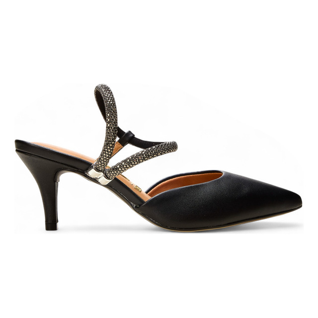 Scarpin Feminino Sintético Vizzano Com Brilho Salto Médio Scarpin Feminino Sintético Vizzano Com Brilho Salto Médio