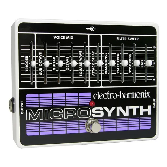 Pedal Electro Harmonix Micro Synthesizer C/ Nfe & Garantia 