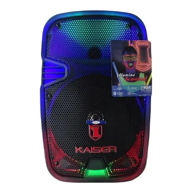 Bafle 8  Recargable Kaiser Ksw-1008-2 2da Version Flame End