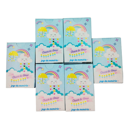 Kit 10 Jogo Da Memoria Chuva De Amor Infantil Kit Festa Kit 10 Jogo Da Memoria Chuva De Amor Infantil Kit Festa