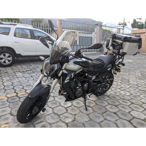 Benelli 302s, Bicilindrica, Sliders, Parrila+baúl Aluminio
