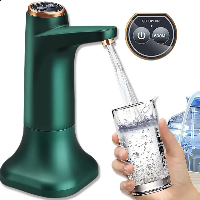 Dispensadora De Agua Recargable Bomba Garrafon Agua Con Base