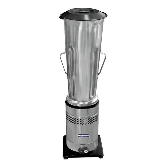Licuadora industrial portátil Metvisa LQL.10 10 L plateada 220V