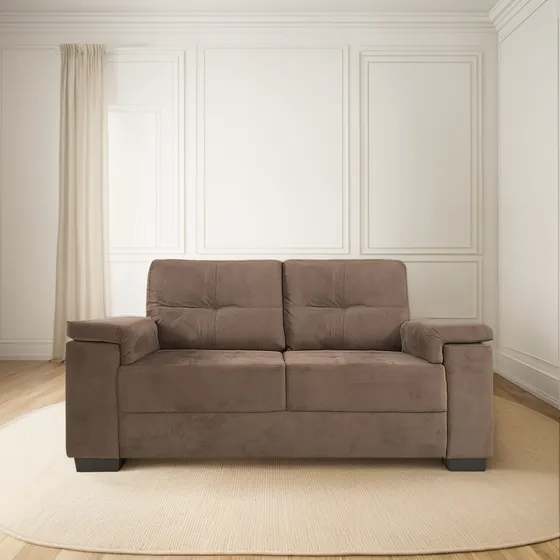 Sofá Sillón De Living Luares 2 Cuerpos Tela. Tienda Max