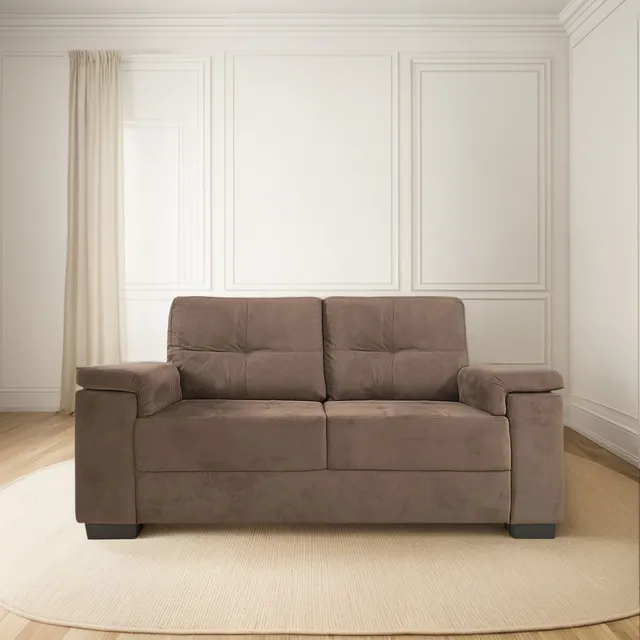 Sofá Sillón De Living Luares 2 Cuerpos Tela. Tienda Max