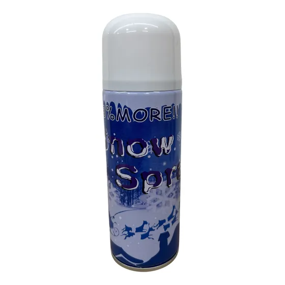 2 Spray Nieve Artificial Navideña Lata Escarcha 250 Ml