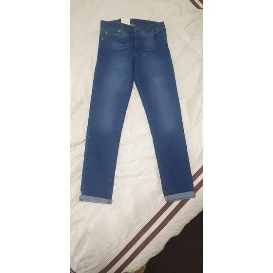 Jean Marca Seven (7), 100% Original Súper Skinny, Azul Claro