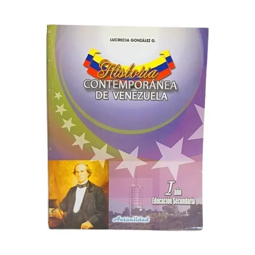 Libro De Historia Contemporánea De Venezuela 1er Año 