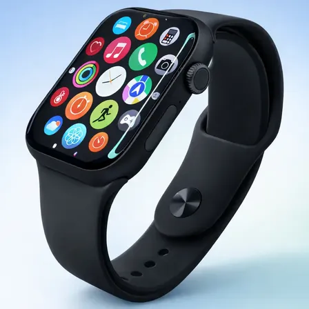 Smartwatch S10 Série 10 Relógio Digital Masculino Feminino Resistente A Agua Caixa Preto Com 1 Pulseiras Smartwatch Completo Compatível Android E Ios Monitor Atividades 3tech