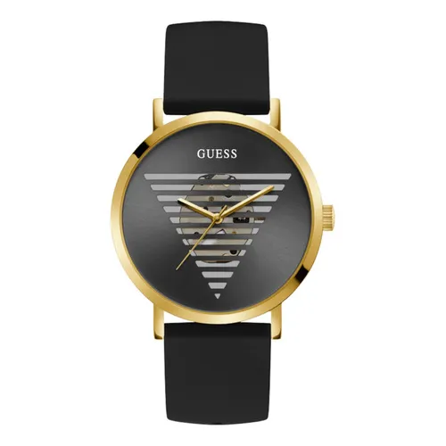 Reloj Guess Hombre Caballero Casual Idol Color de la correa Negro Color del bisel Negro Color del fondo Negro