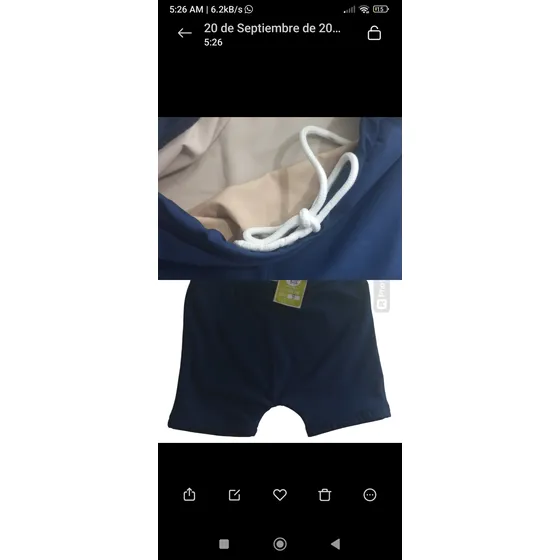 Traje De Bano Boxer Nino Nuevos Talla 2 -10