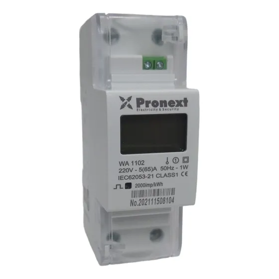 Medidor De Electricidad Digital Pronext Wa 1102 Doméstico Monofásica -