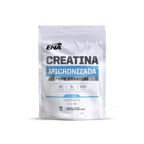Suplemento en polvo ENA Sport  Creatina Micronizada sabor neutro en sachet de 300g