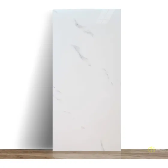 Placas Adesivas Mármore Parede 3d Kit 10 Porcelanato Lavável Cor Branco