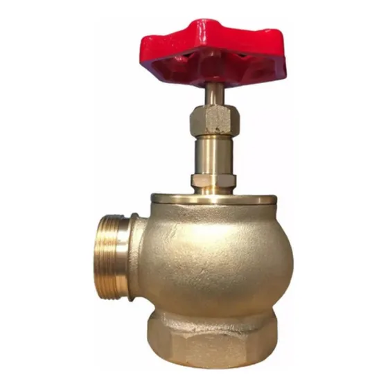 Válvula Angular 2 X 1 1/2 De Bronce (5piezas)