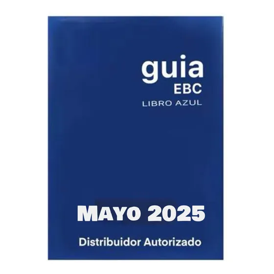 Libro Guía Azul Ebc Precio Autos Marzo 2025 Con Envio