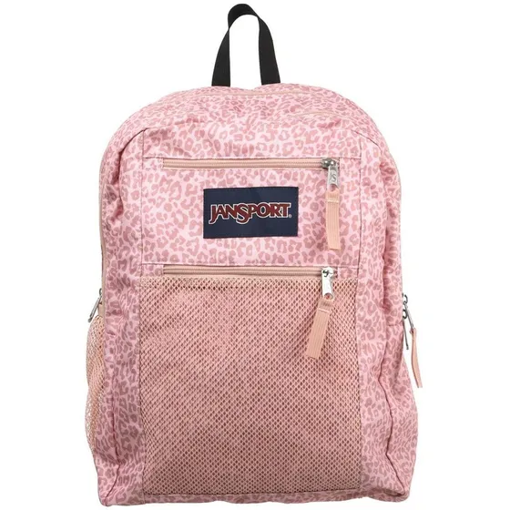 Bolso Morral Leopard Jansport Original Juvenil  32l Niñas 