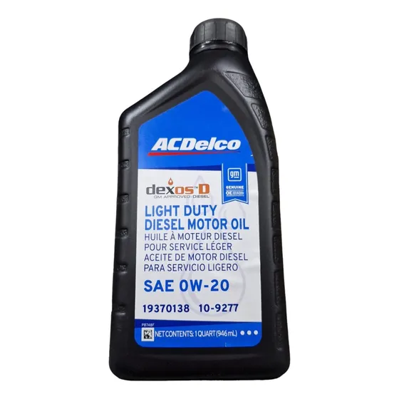 Kit X 7 Aceite De Motor Dexos Diesel Sae 0w-20 Acdelco