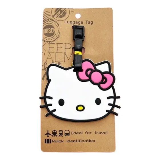 Tag Etiqueta Identificador Mala Bagagem Hello Kitty