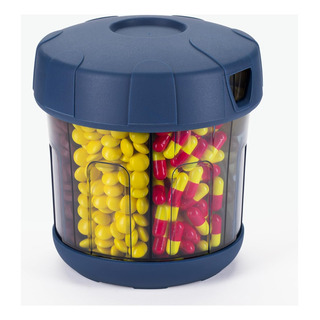 Organizador Para Pildoras Mossime, 7 Compartimentos, Azul Organizador Para Pildoras Mossime, 7 Compartimentos, Azul
