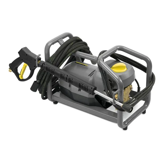 Hidrolavadora eléctrica Kärcher Professional HD 5/11 Cage 15202100 gris de 2.2kW con 160bar de presión máxima 220V - 50Hz