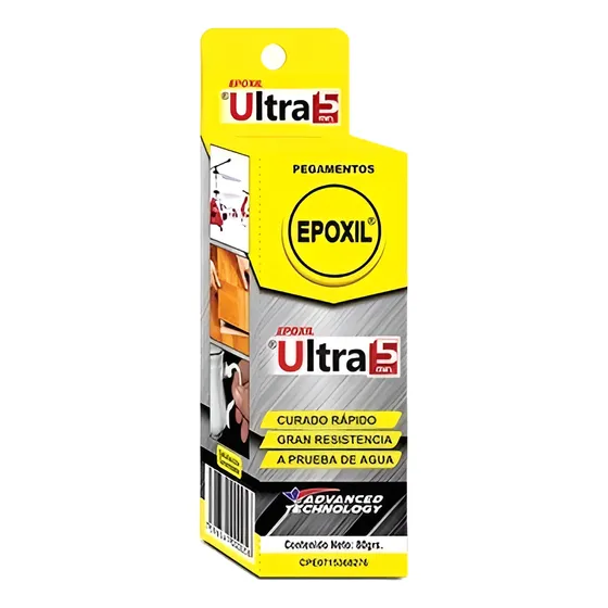 Pegamento Epoxil Ultra 5 Minutos 40g Mini