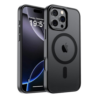 Funda Delgada Translúcida Mate A Prueba De Golpes Con Magnética Antihuellas Para iPhone 16 Pro Max Funda Delgada Translúcida Mate A Prueba De Golpes Con Magnética Antihuellas Para iPhone 16 Pro Max