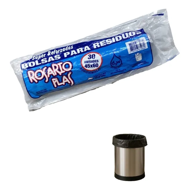 Bolsa Residuos 45 X 60 X 30u Super Reforzadas Hogar