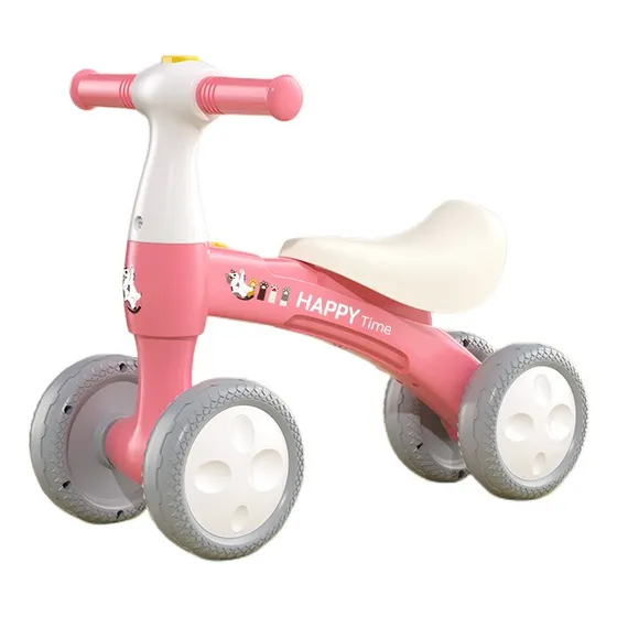 Andador Infantil Equilibrio, Con Música, Azul/rosado Color Rosa