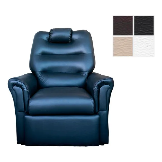 Poltrona Reclinable Relax tela eco cuero Soles Muebles