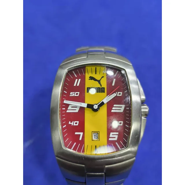 Reloj Puma Quartz Con Diseño De La Bandera De España