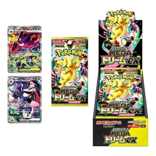 Mega Dream Ex M2a Booster: Cartas De Pokémon Em Caixa