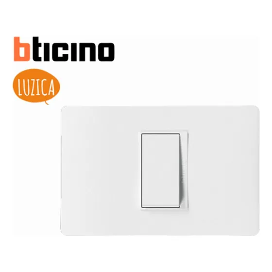 Interruptor Sencillo Unipolar Pu1100 Marca Bticino