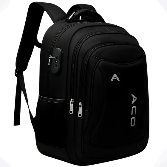 Mochila Notebook Reforçada Cadeado Senha Divisorias Imperm.