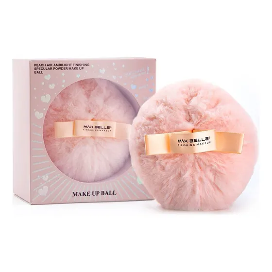 Pompon Con Polvo De Hadas Iluminador Rostro Y Cuerpo
