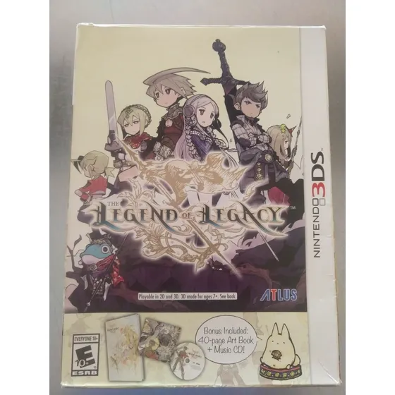 The Legend Of Legacy Launch Edition Nintendo 3ds 