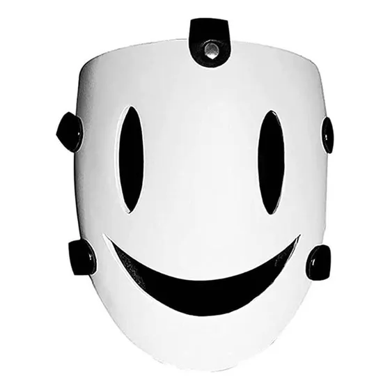 Nuevo Máscara De Invasión Shinpan White Smile Mask