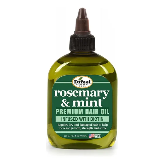 Aceite Premium De Romero Y Menta Para Cabello Con Biotina