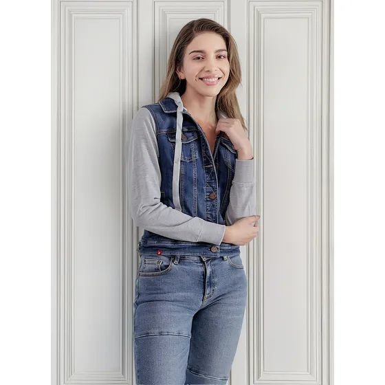 Chaqueta Con Capota Para Mujer Unser