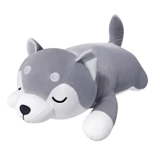 Husky - Almohada De Animales De Peluche, Almohada Corporal D Husky - Almohada De Animales De Peluche, Almohada Corporal D