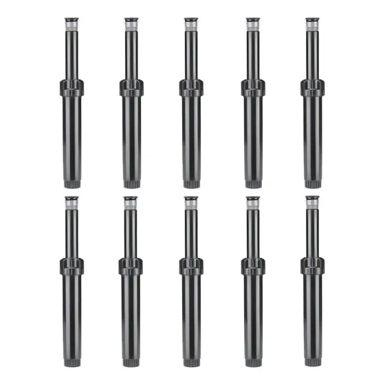 Pack 10 Toberas Hunter PSU-04 con Boquillas 17A para Sistemas de Riego Ajustable de 4.6m a 5.8m Ideal para Césped y Jardín Resistente y Duradero Instalación Subterránea o en Superficie