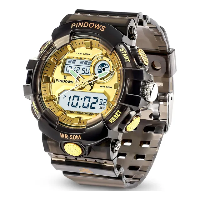 Pinidous Mujer Reloj Para Mujer Digital Sports Zndky