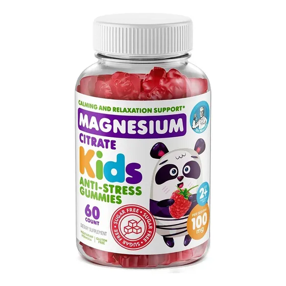 Magnesio - Niños - Dr. Moritz - 60 Gomitas - Made Usa