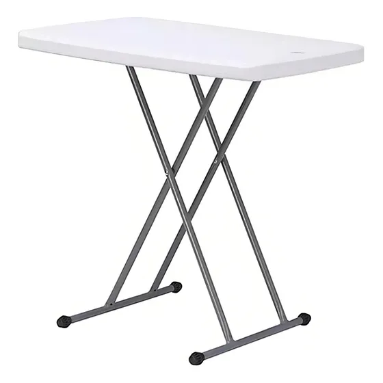 Mesa Auxiliar Rectangular Altura Regulable Jardin Camping