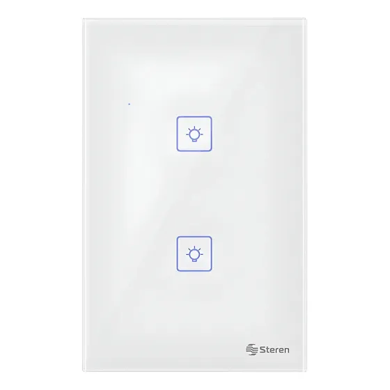 Doble Apagador Wi-fi Doble De Pared Programable